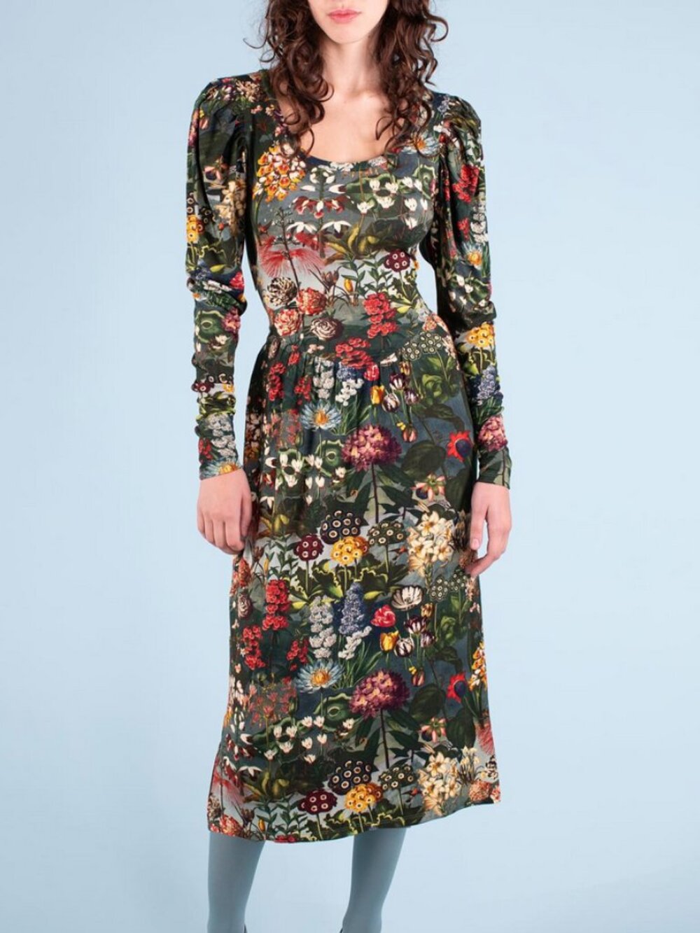 Samantha Pleet New Regal Dress in Oracle Garden Print